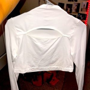 White open crop top !
